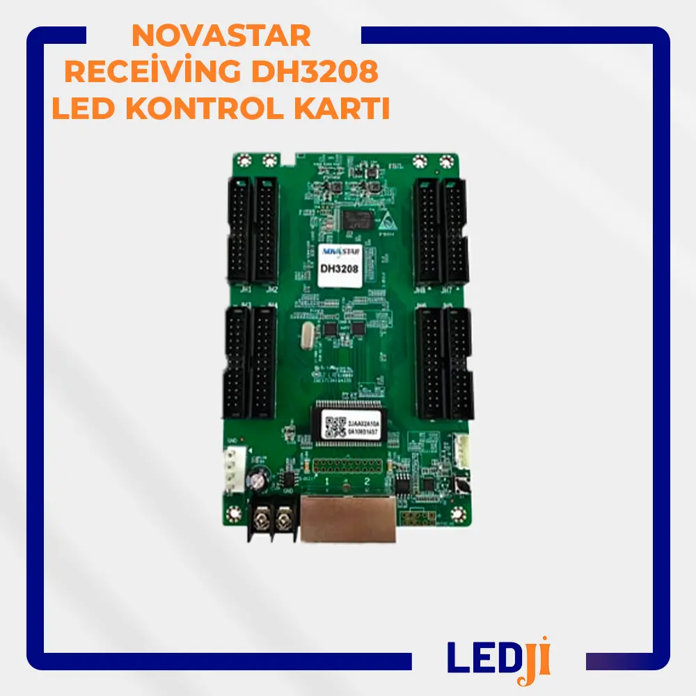 NOVASTAR DH3208 Receiving Kart - Ön Yüz Tasarımı