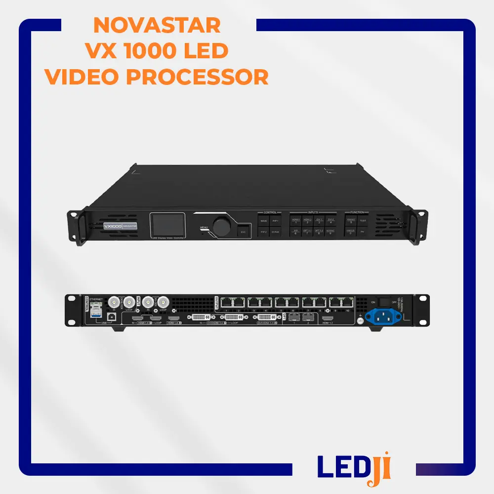 Novastar VX1000 LED Video Processor - Ön Panel Görünümü