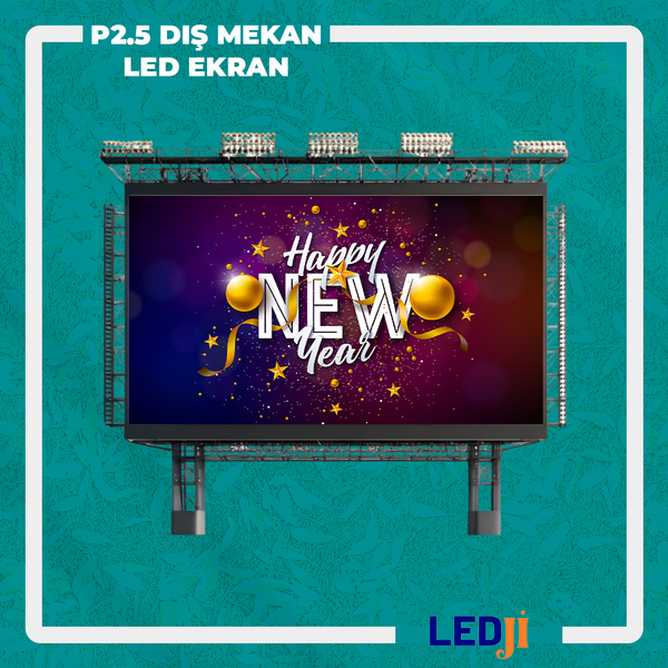 HD P2.5 DIŞ MEKAN RGB LED EKRAN FOTOĞRAFI