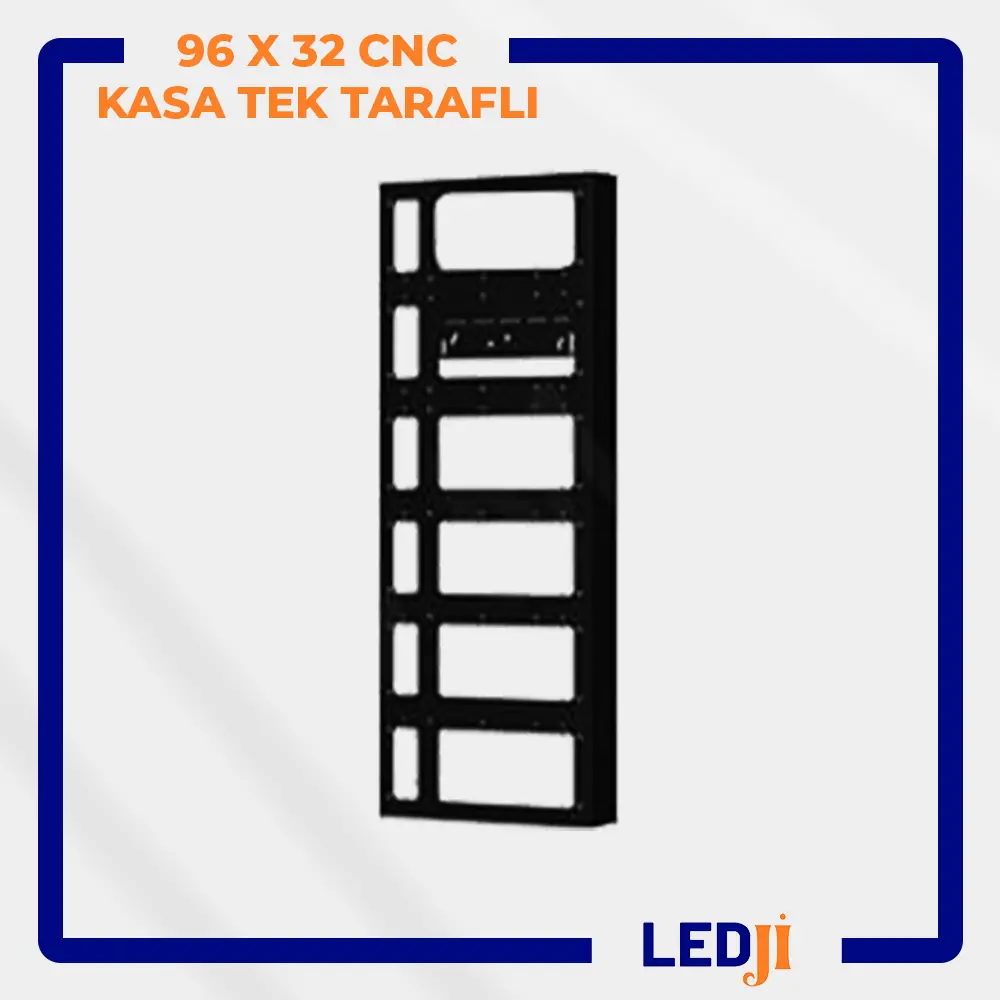 96x32 CNC LED kasa – küçük ve kompakt dış mekan LED panel kasası