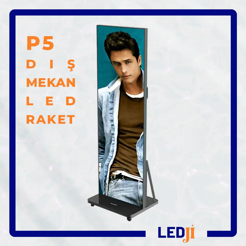 P5 Dış Mekan LED Raket - Yüksek çözünürlük ve güçlü renklerle dış mekanlarda dikkat çekici görseller sunar