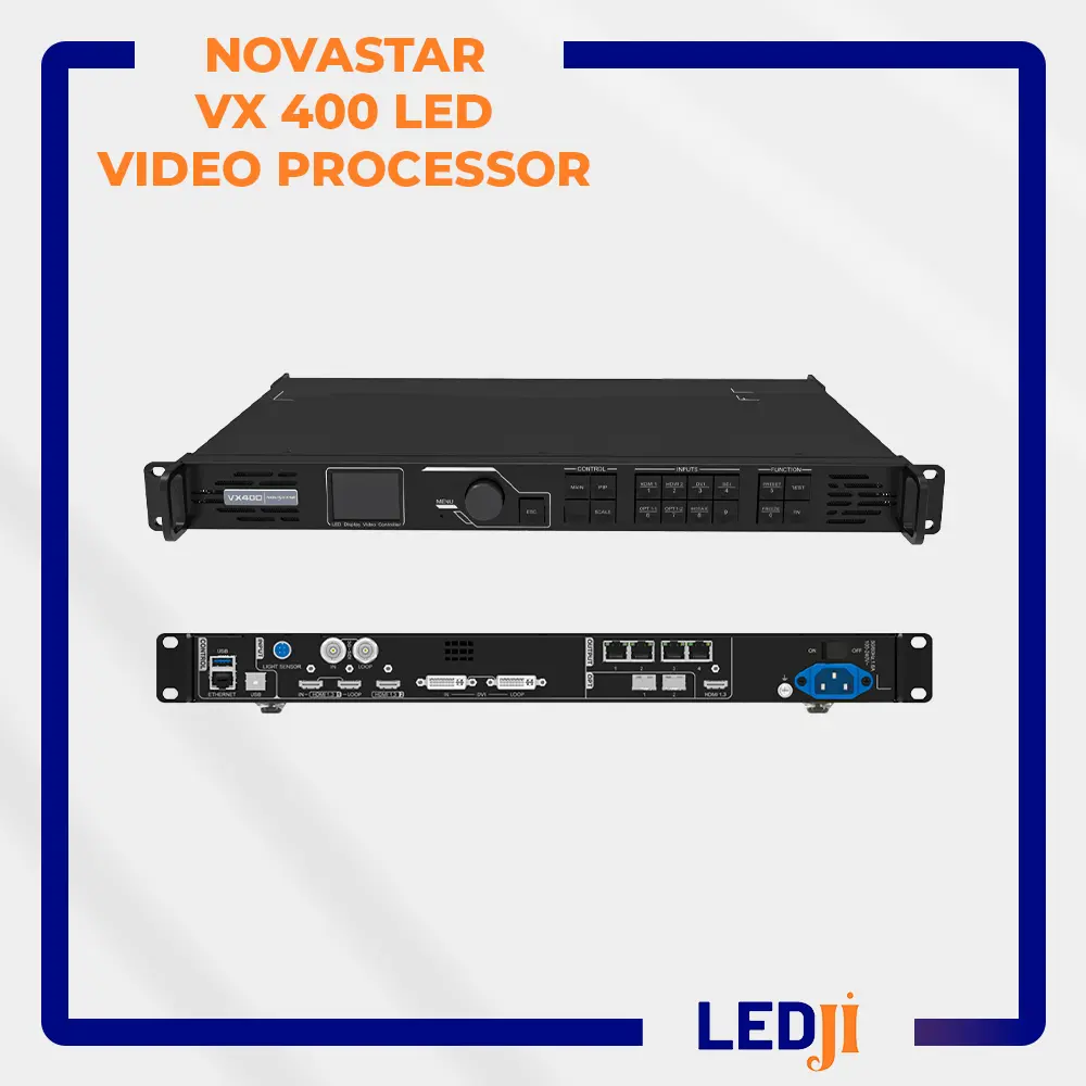 Novastar VX 400 LED Video Processor - Ön Panel Detayı