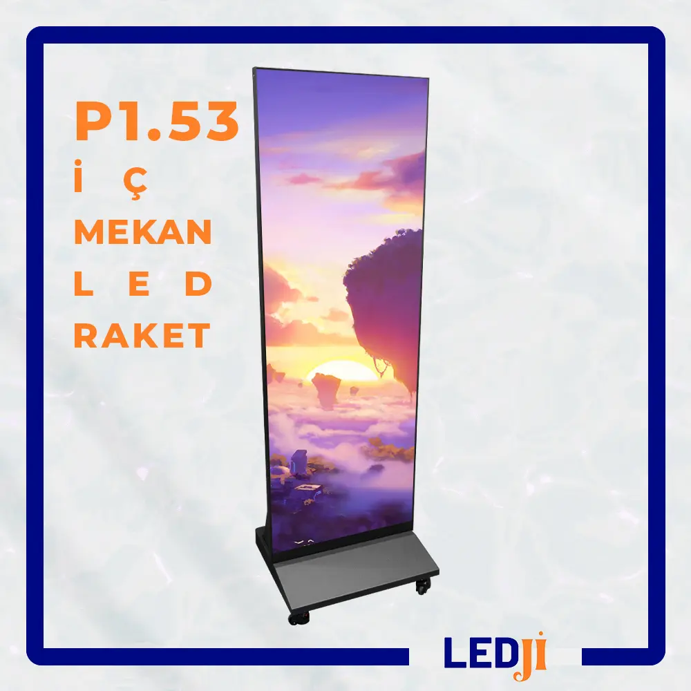 P1.53 İç Mekan LED Raket - Yüksek çözünürlük ve keskin görseller ile her iç mekan için mükemmel çözüm
