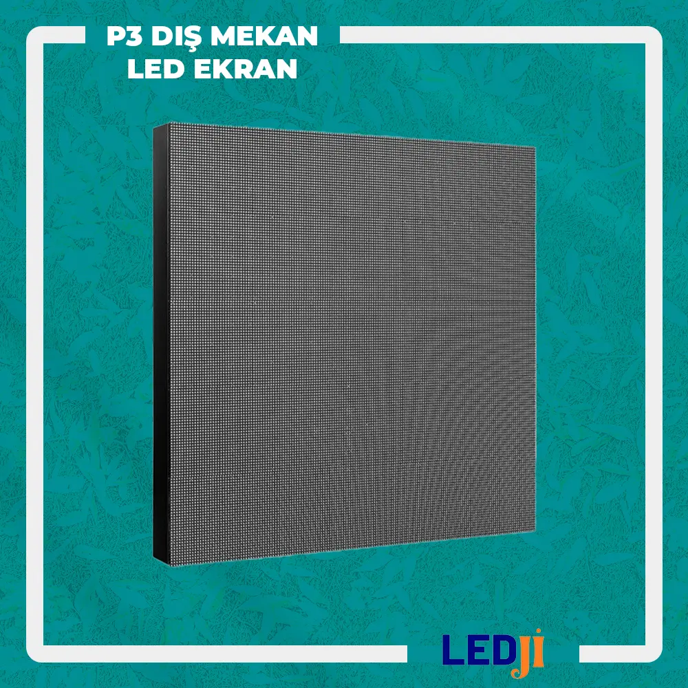HD P3 DIŞ MEKAN RGB LED EKRANLAR FOTOĞRAFI