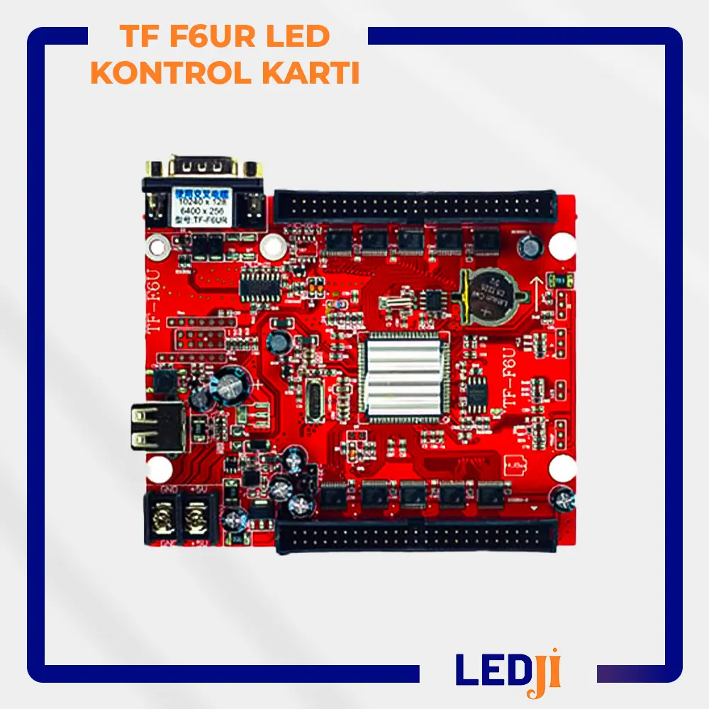 TF F6UR LED kontrol kartı – Yüksek performanslı WiFi destekli LED ekran kartı