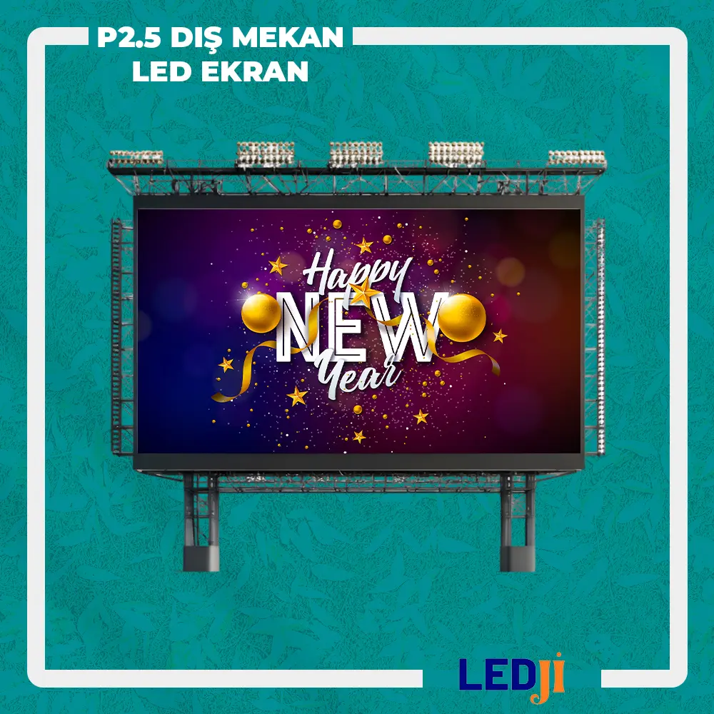 HD P2.5 DIŞ MEKAN RGB LED EKRAN FOTOĞRAFI