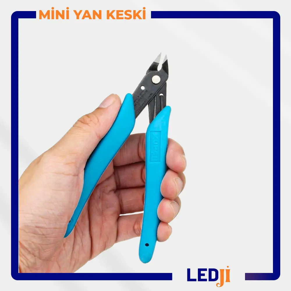 Mini Yan Keski, küçük ve pratik tasarımıyla ince işçilik gerektiren işlerde yüksek performans sağlar.