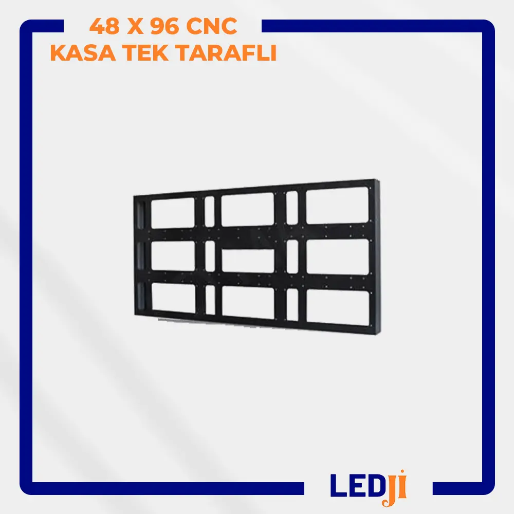 48x96 CNC kesim LED kasa – ön yüz geniş panel çerçevesi