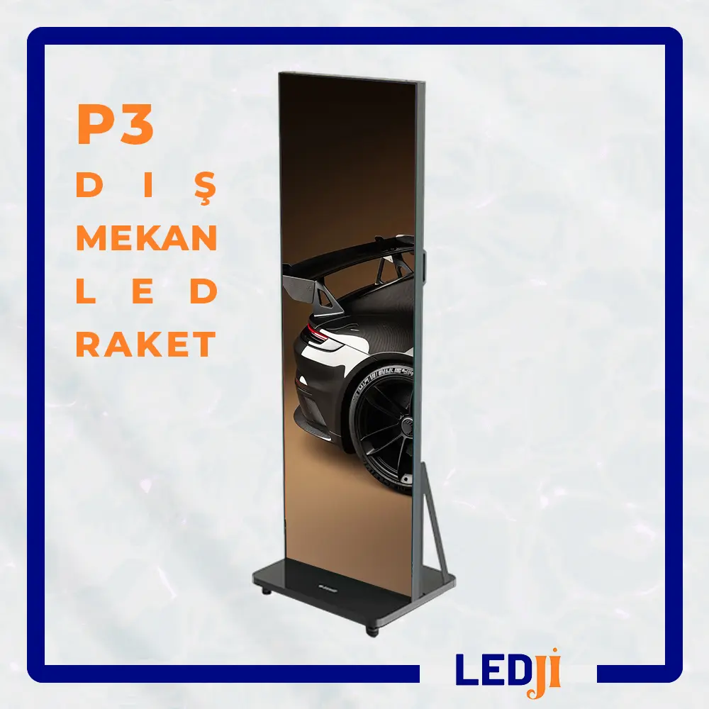 P3 Dış Mekan LED Raket - Canlı renkler ve yüksek çözünürlük ile dış mekanlarda etkileyici görüntüler sunar