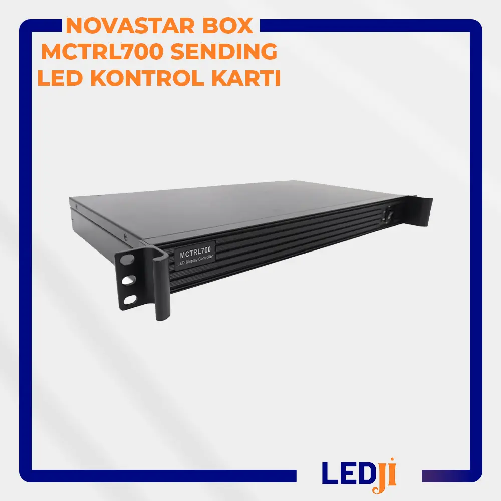 NOVASTAR BOX MCTRL700 sending LED kontrol kartı ön yüz görünümü