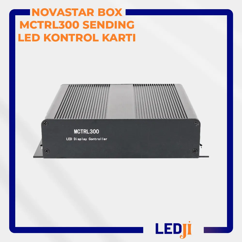 NOVASTAR BOX MCTRL300 sending LED kontrol kartı ön yüz görünümü