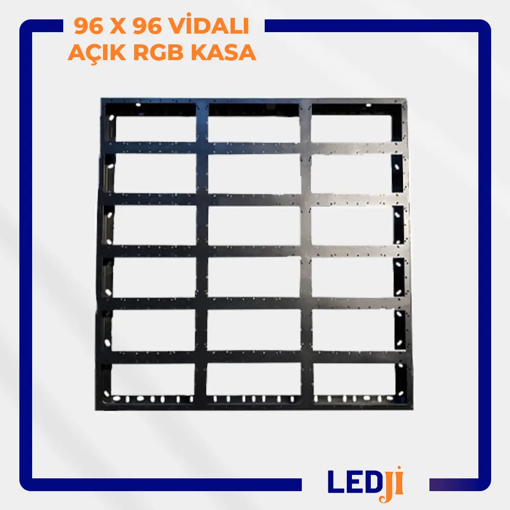 96 x 96 Vidalı Açık RGB Kasa - Şık tasarım ve yüksek performanslı RGB aydınlatma çözümü