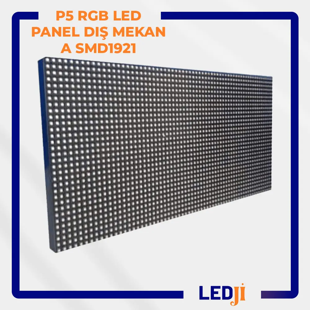 P5 RGB LED panel dış mekan A SMD1921 - Yüksek çözünürlük ve dayanıklı dijital ekran çözümü