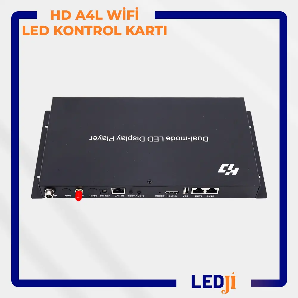 HD A4L WiFi LED kontrol kartı - kablosuz özellikli asenkron kontrol cihazı
