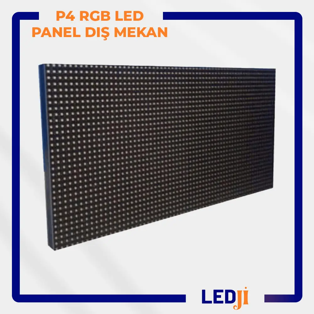 P4 RGB LED panel dış mekan - Yüksek çözünürlüklü renkli dijital ekran çözümü