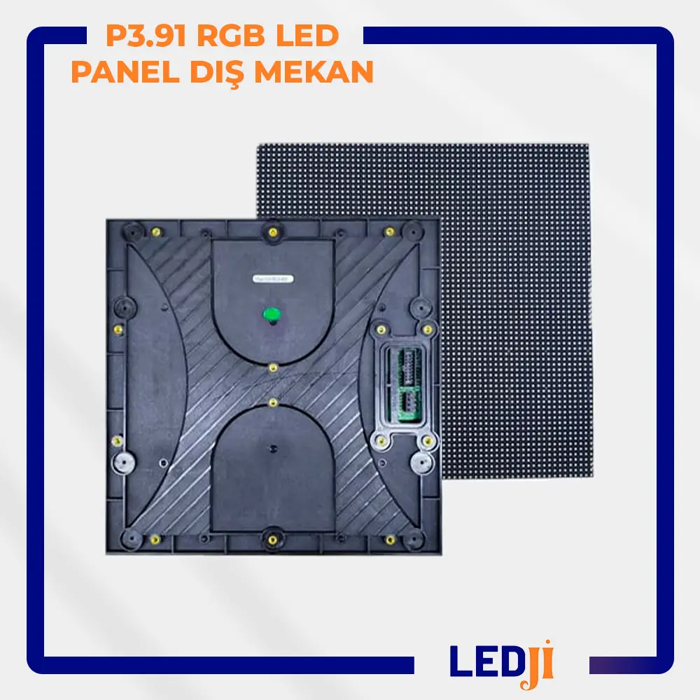 P3.91 RGB LED panel dış mekan - Yüksek çözünürlük ve renkli dijital ekran çözümü