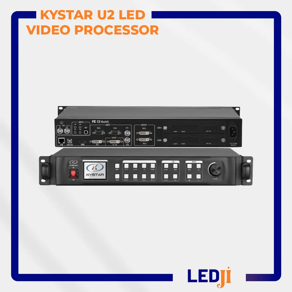 KYSTAR U2 LED Video Processor - Ön Panel Görünümü