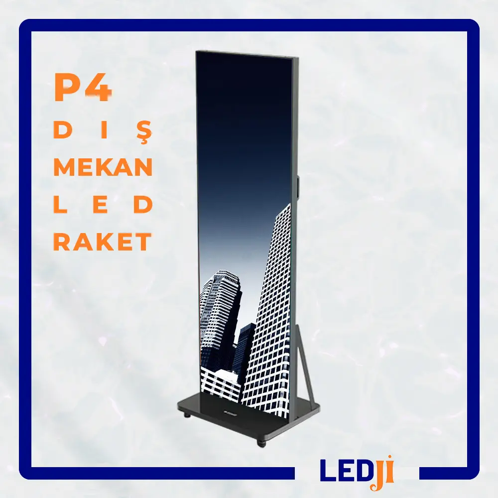 P4 Dış Mekan LED Raket - Yüksek çözünürlük ve dayanıklı yapısı ile dış mekanlarda etkileyici görüntüler sunar