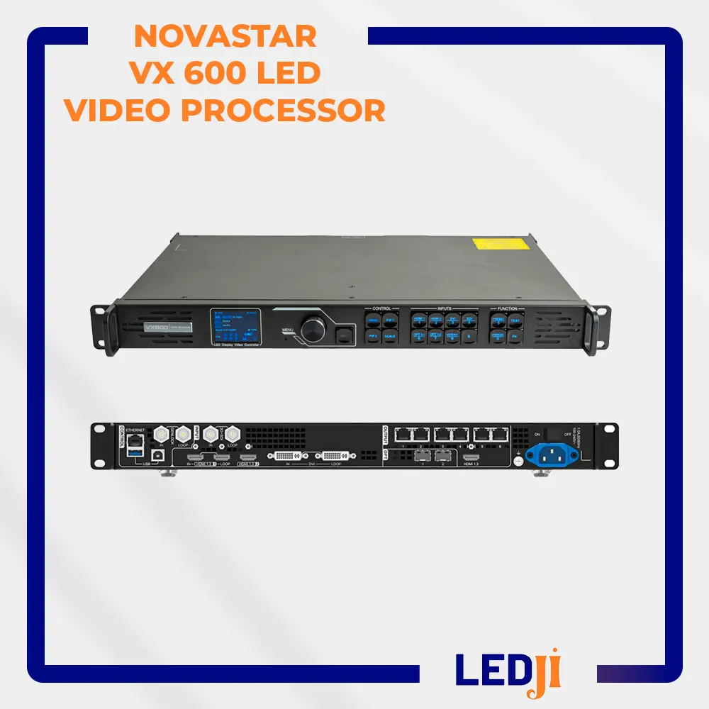 Novastar VX600 LED Video Processor - Ön Panel Görünümü