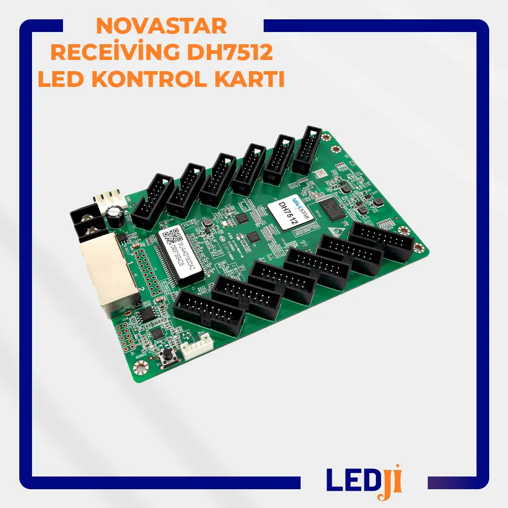 NOVASTAR DH7512 Receiving Kart - Yüksek Performanslı LED Alıcı