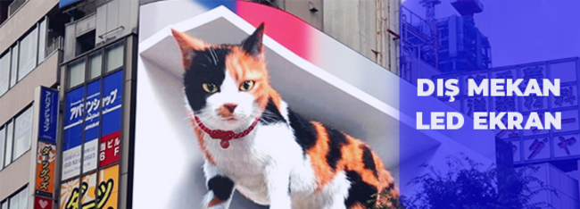 Hd dış mekan led ekran banner