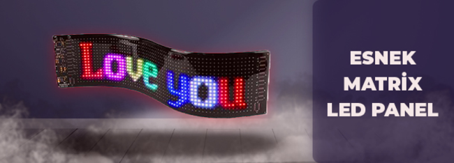 HD ESNEK MATRİX LED PANEL KATEGORİ FOTOĞRAFI